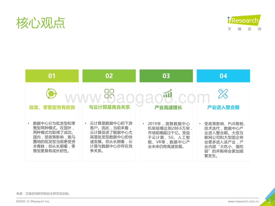 2020年中国数据中心行业研究报告.pdf_第2页