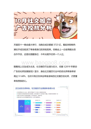 2020年10月社交婚恋广告投放分析.pdf