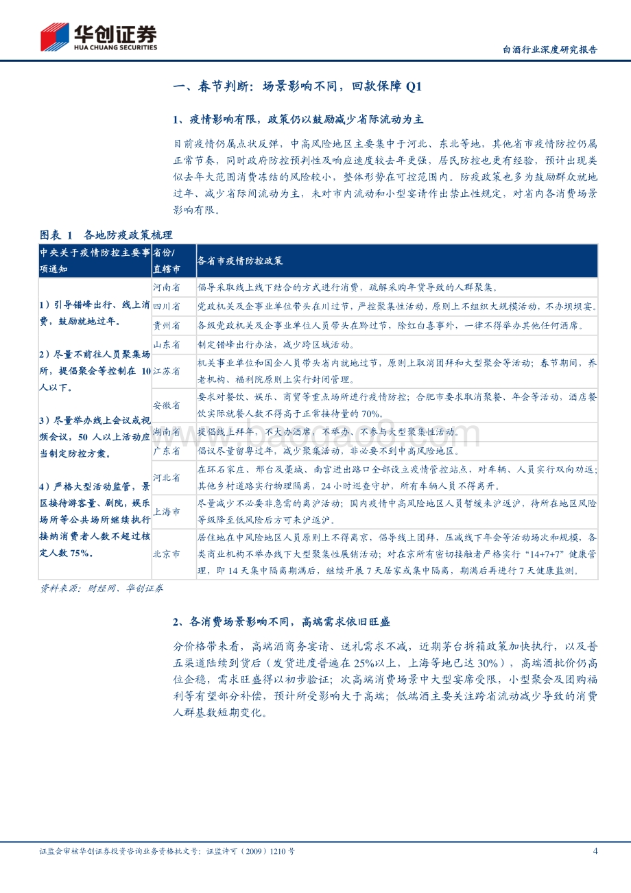 白酒行业深度研究报告：春节前后白酒板块怎么看？.pdf_第4页