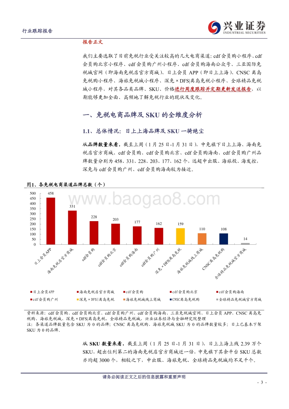 免税电商系列专题：中免旗下电商百花齐放新进入者SKU有限尚待爬坡.pdf_第3页