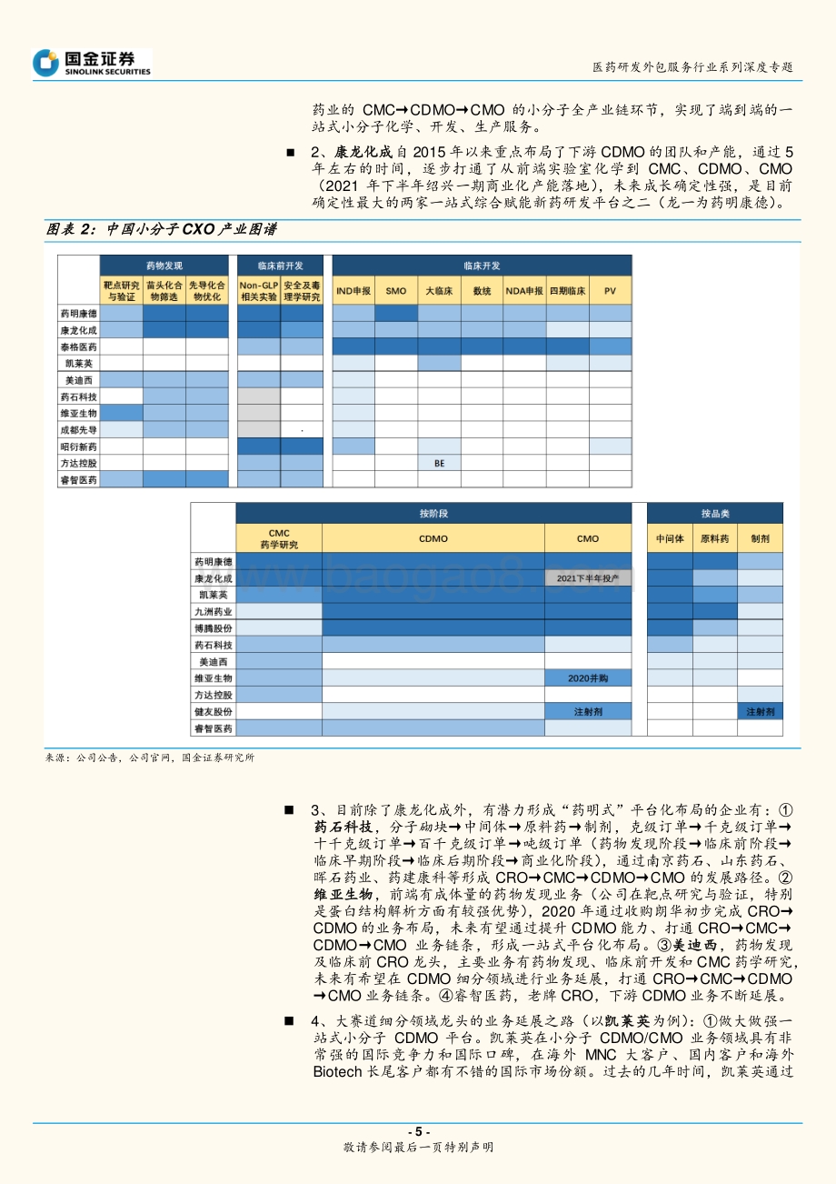 医药研发外包服务行业系列深度专题：CXO产业图谱（一）：需求强劲小分子CDMO崛起.pdf_第5页