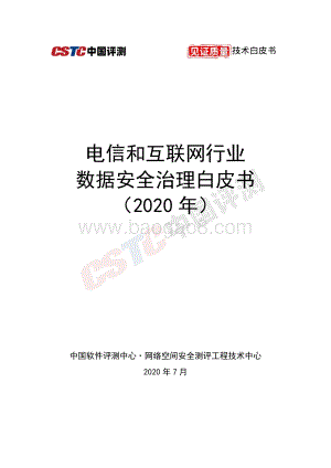 2020年电信和互联网行业数据安全治理白皮书.pdf