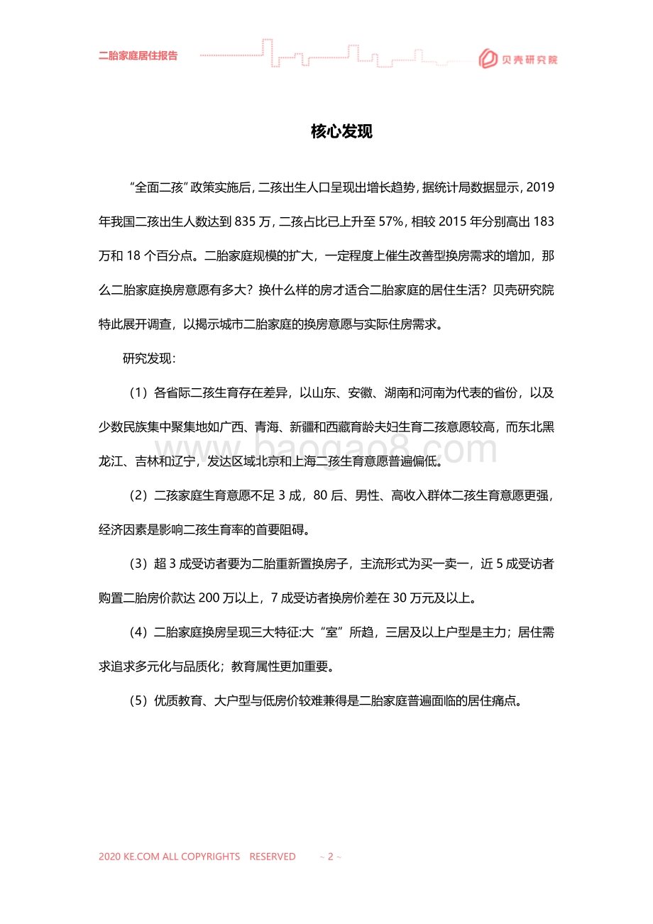 2020二胎家庭居住需求调查报告.pdf_第2页