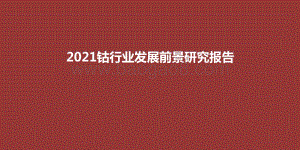 2021钴行业发展前景研究报告.pptx
