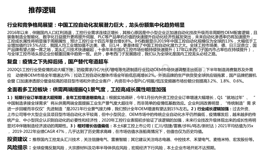 2021工控行业发展前景研究报告.pptx_第2页