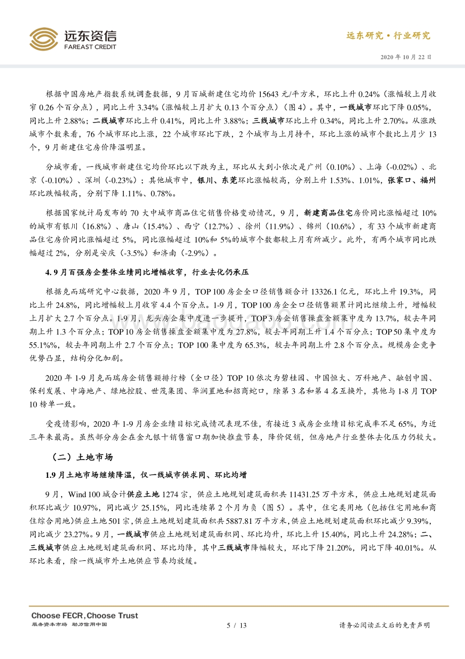 2020年9月房地产行业观察.pdf_第5页