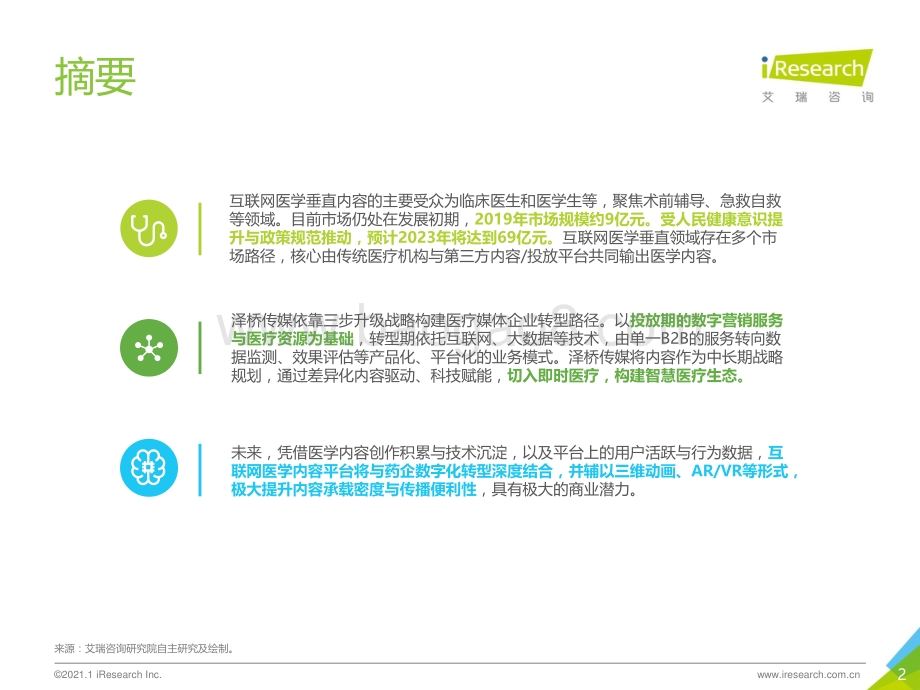 2021年中国互联网医学垂直内容行业洞察.pdf_第2页