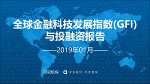 2019年1月全球金融科技发展指数（GFI）与投融资报告.pdf