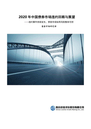 2020年中国债券市场违约回顾与展望.pdf