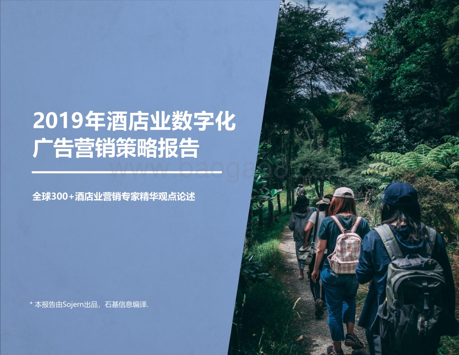 2019年酒店业数字化广告营销策略报告.pdf_第1页