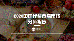 2020中国代餐食品市场分析报告.pdf