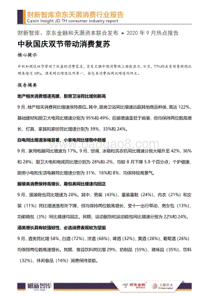 2020年9月消费行业报告.pdf
