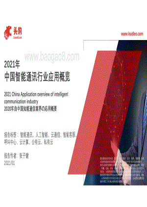2021年中国智能通讯行业应用概览.pdf