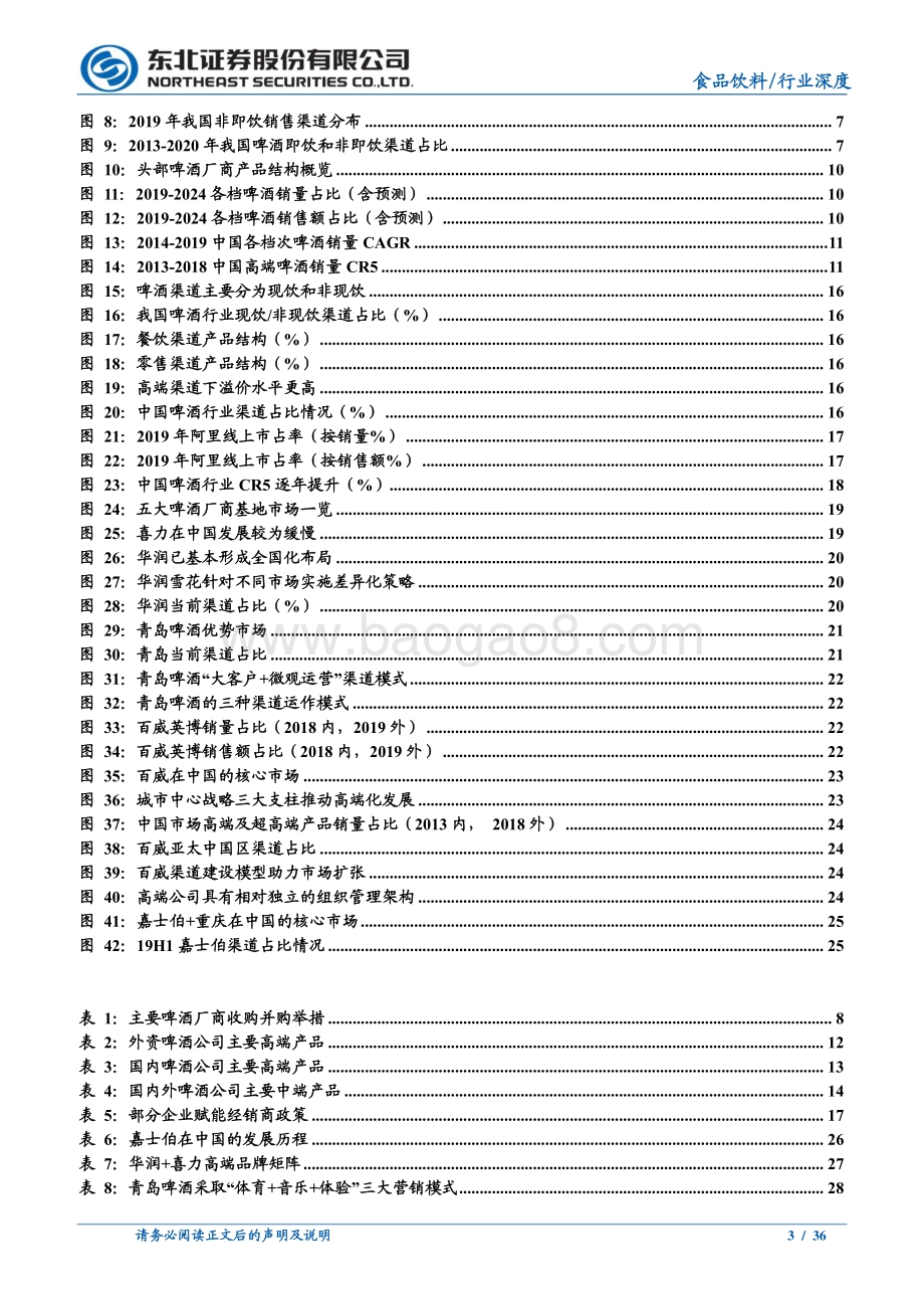 啤酒行业深度报告：千帆竞渡高端产品百花齐放的大时代.pdf_第3页