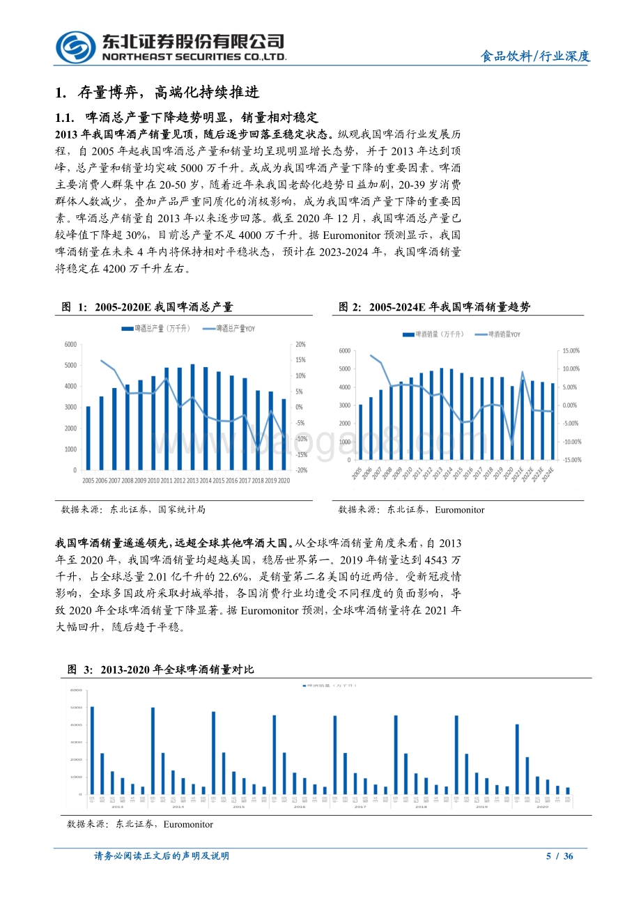 啤酒行业深度报告：千帆竞渡高端产品百花齐放的大时代.pdf_第5页