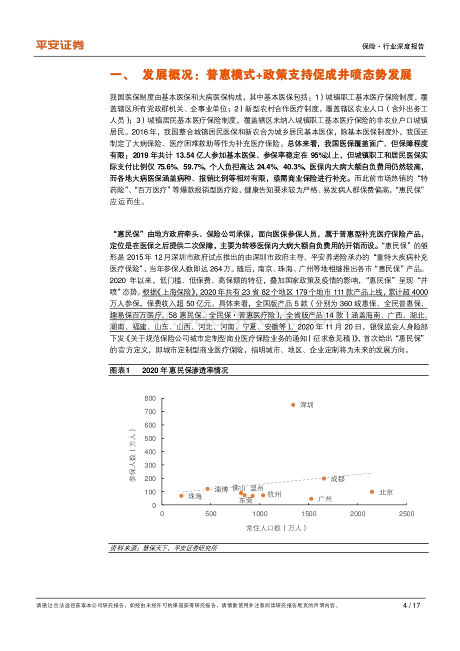 健康险专题研究（一）：“惠民保”多地开花从普惠出发的补充医疗.pdf_第4页