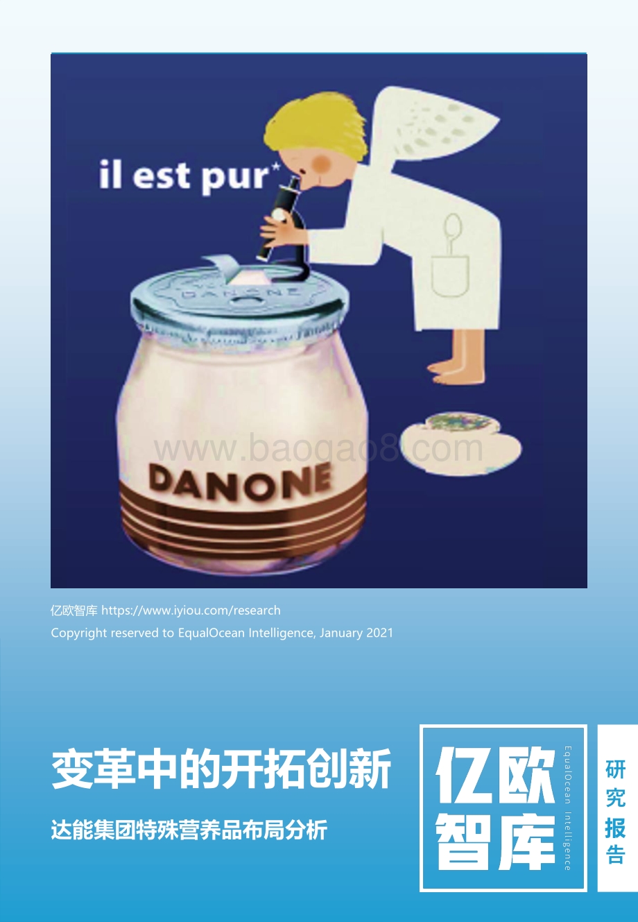达能集团特殊营养品布局分析：变革中的开拓创新.pdf_第1页