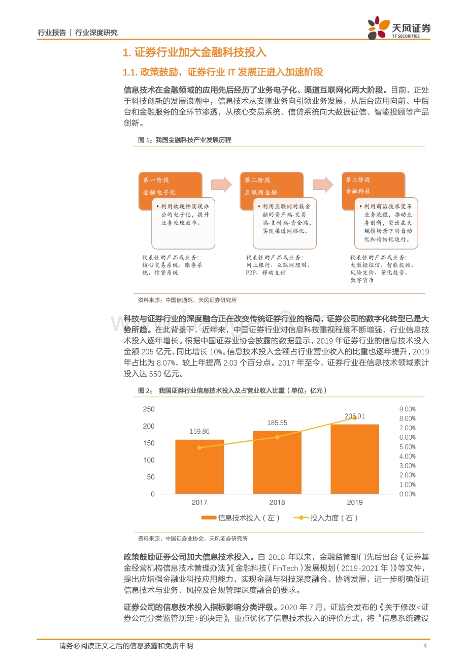 金融IT深度报告：行业发展进入快车道头部公司如何看？.pdf_第4页