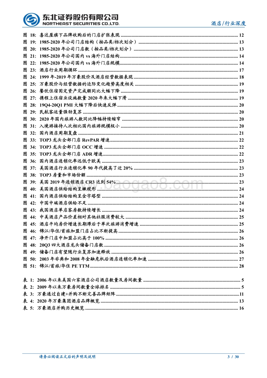 酒店系列深度之三：穿越周期的问鼎之路万豪酒店发展启示录.pdf_第3页