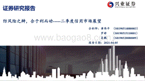 2021二季度信用市场展望：防风险之辩合于利而动.pdf