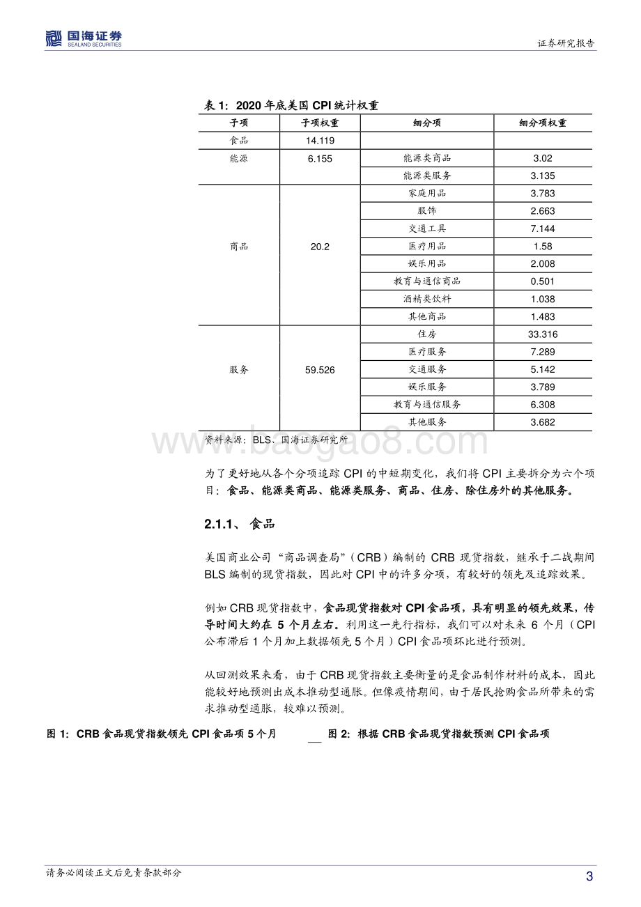 2021中美通胀分析手册：如何预测美国CPI？.pdf_第3页