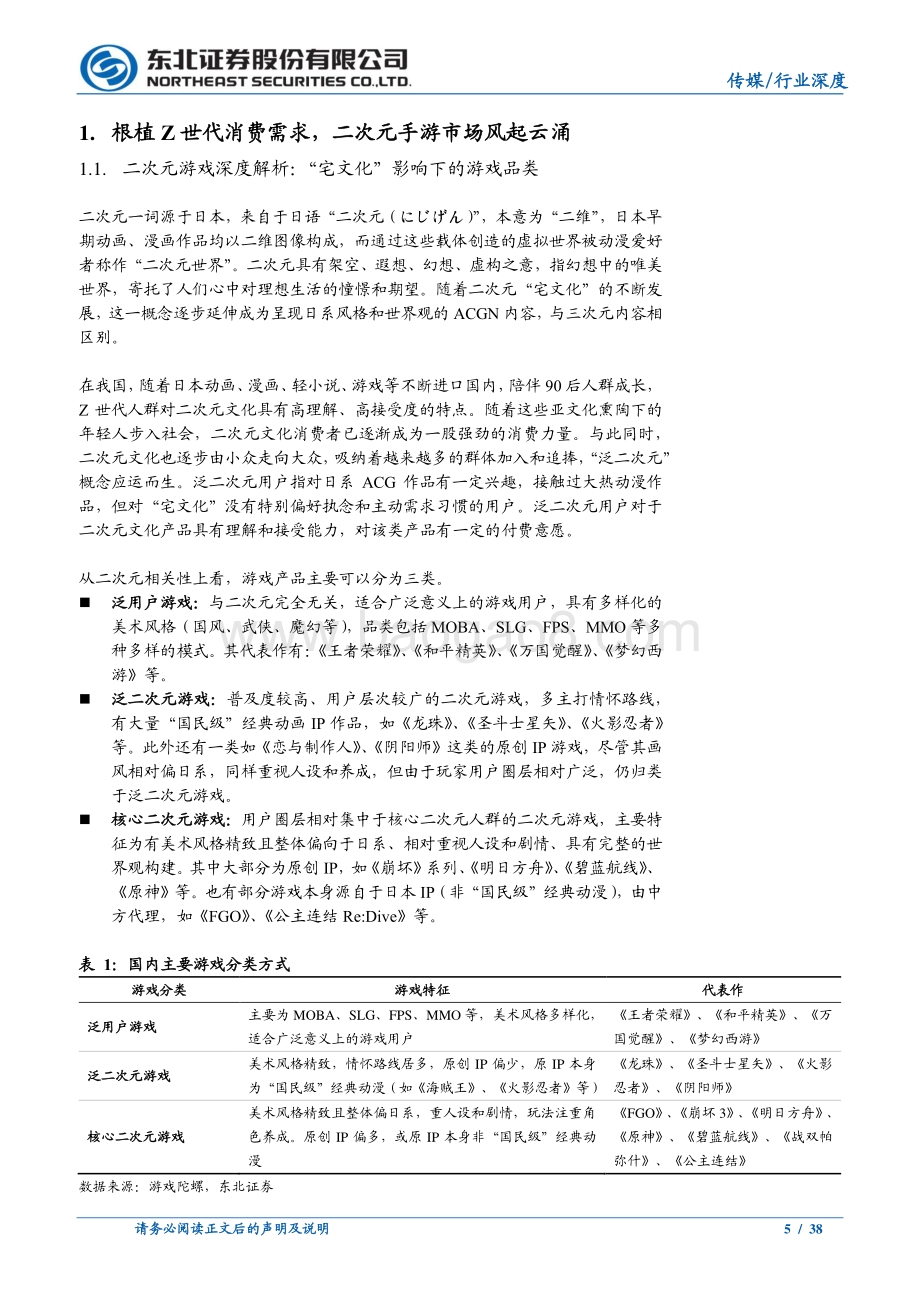 Z世代系列报告之二：二次元游戏走向世界因热爱一往无前.pdf_第5页