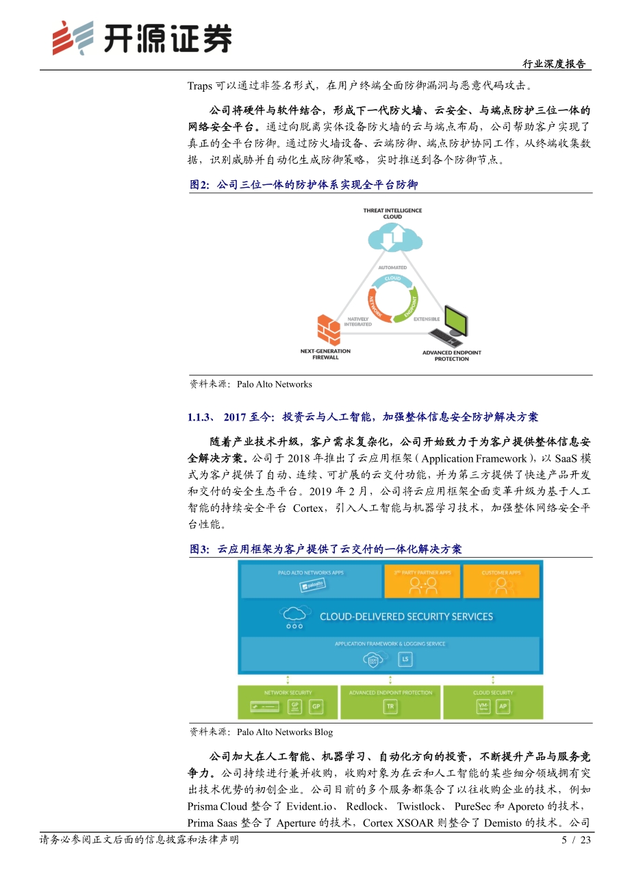 海外网安研究系列之PALO ALTO “下一代”安全领导者.pdf_第5页
