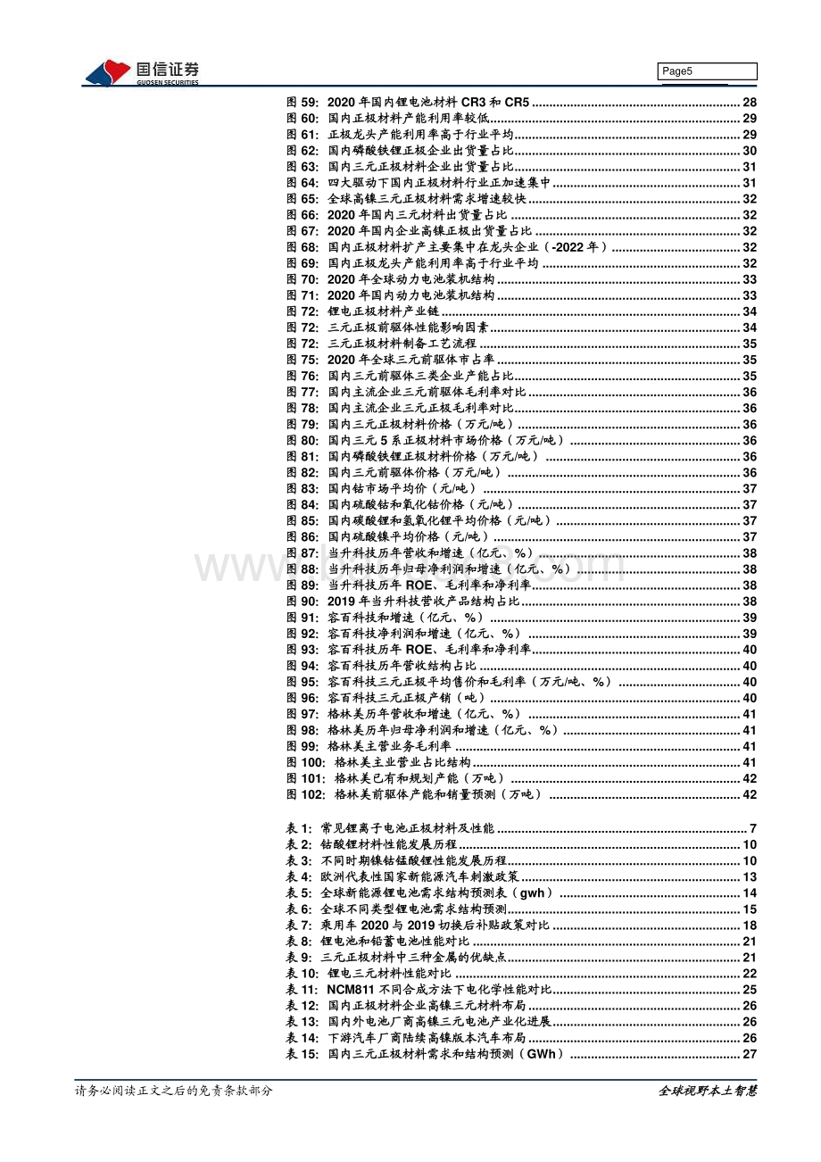 锂电行业深度系列三：正极材料：高镍与涨价齐驱迈向增长新阶段.pdf_第5页