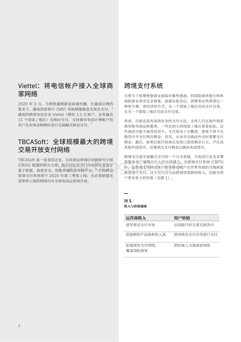 电信无接触式支付轻松跨越国境：运营商拨入区块链推动全球更清洁的支付.pdf_第4页