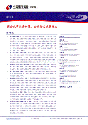 国企改革拉开新幕企业借力破茧重生.pdf