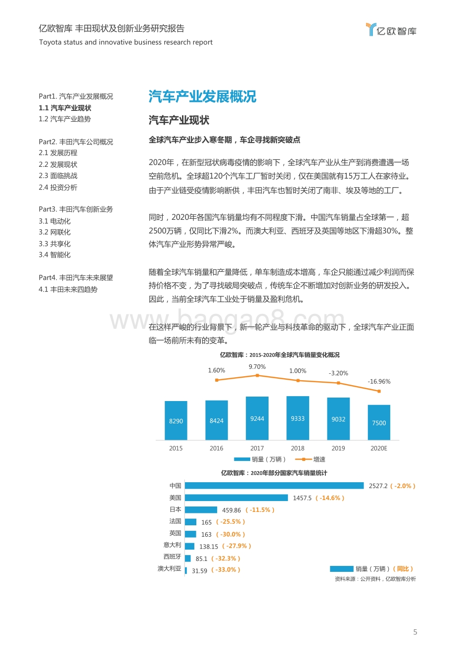 丰田现状及创新业务研究报告：传统车企命运十字路口何去何从.pdf_第5页