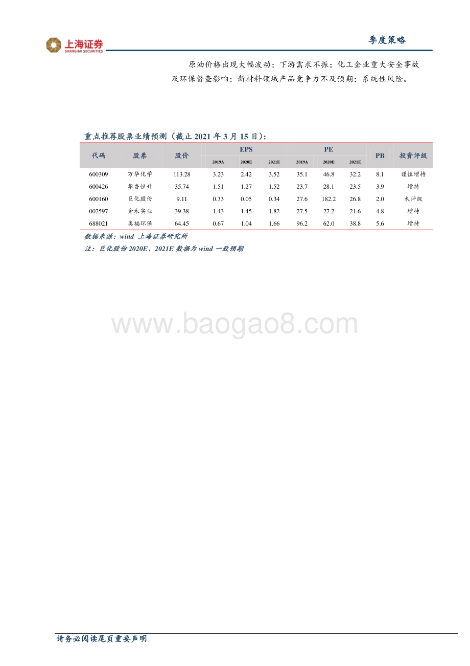 2021年基础化工行业春季投资策略.pdf_第2页