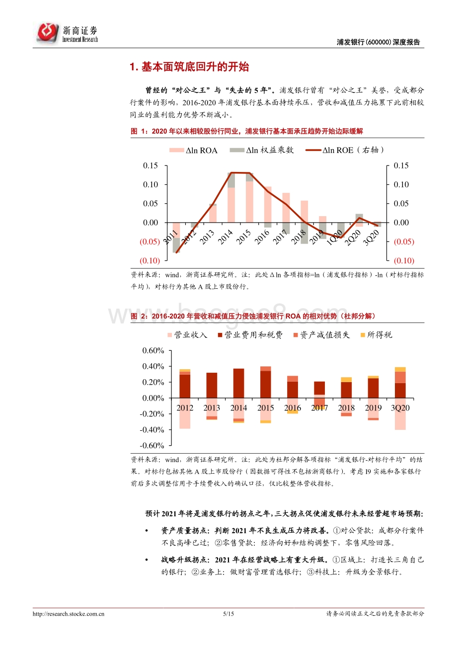 浦发银行深度报告：拐点之年砥砺归来.pdf_第5页