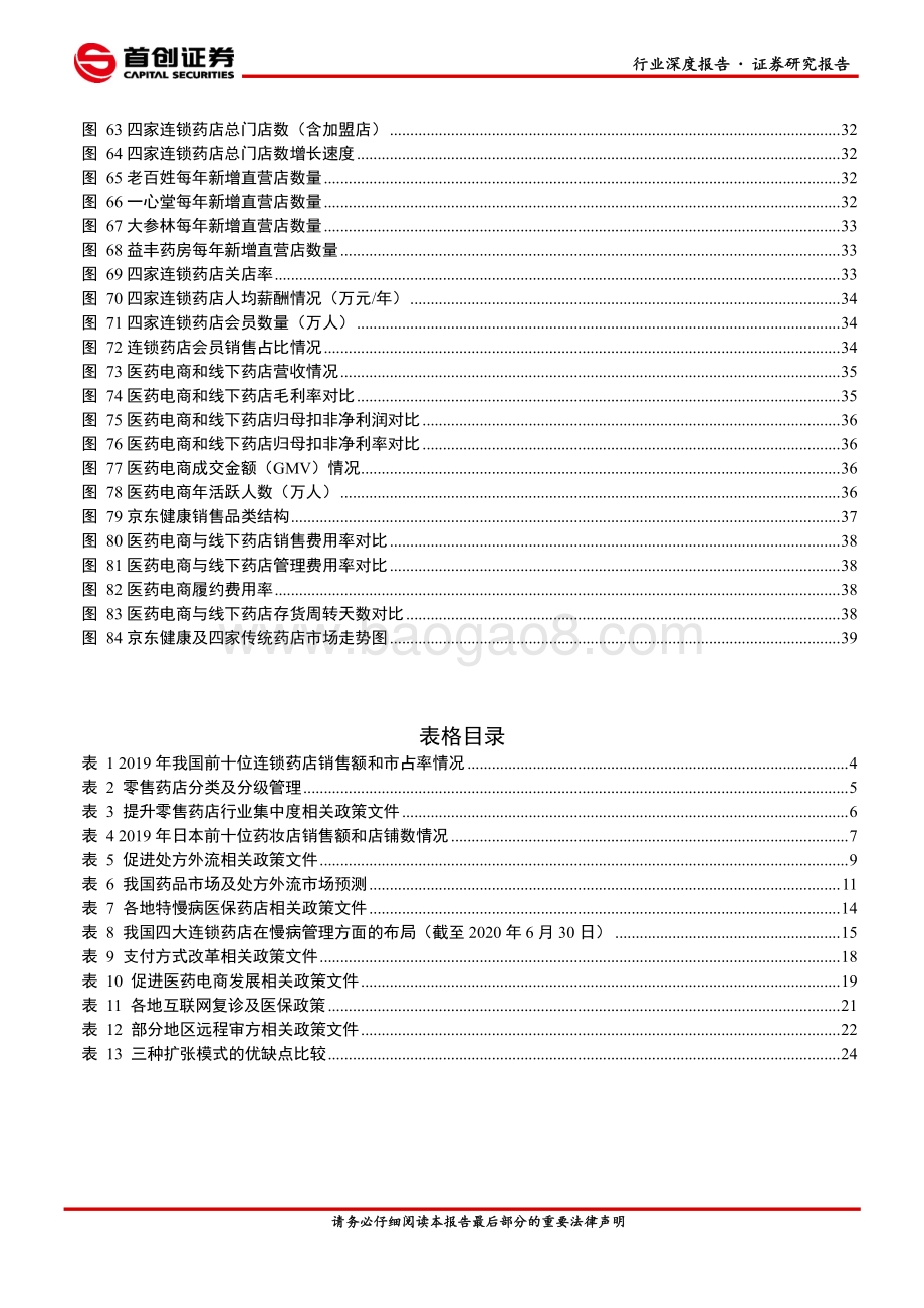 医药商业行业深度报告：政策利好叠加疫情催化零售药店迎来发展契机.pdf_第4页