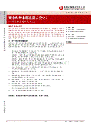 碳中和系列研究（三）：碳中和带来哪些需求变化？.pdf