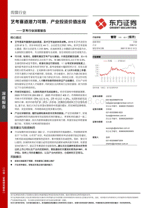 艺考行业深度报告：艺考赛道潜力可期产业投资价值出现.pdf