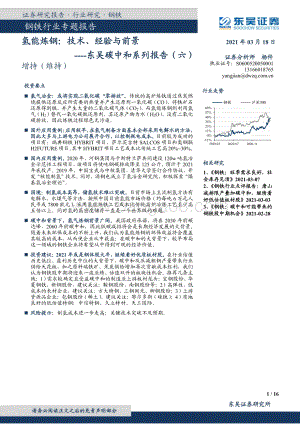 碳中和系列报告（六）：氢能炼钢：技术、经验与前景.pdf