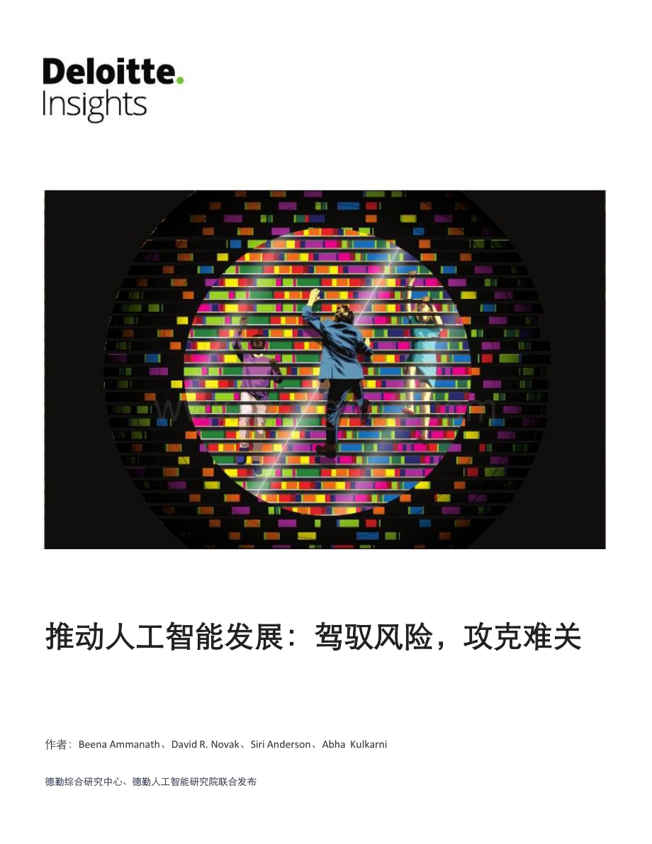 推动人工智能发展：驾驭风险攻克难关.pdf_第1页