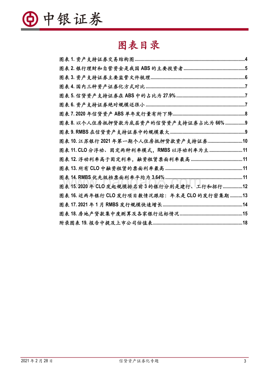 信贷资产证券化专题：RMBS占比最大利率浮动有助减轻银行监管达标压力.pdf_第3页