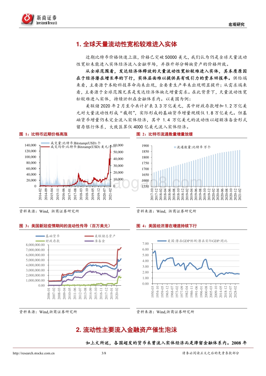 再通胀系列研究之十七：比特币泡沫继续膨胀还是破裂？.pdf_第3页