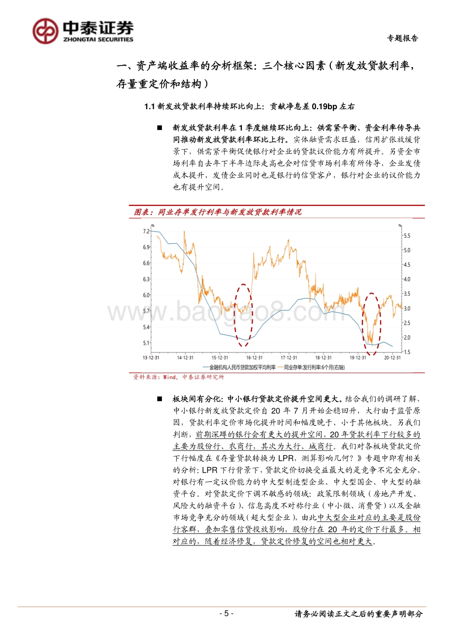 银行1季报前瞻的框架：影响息差的核心因素.pdf_第5页