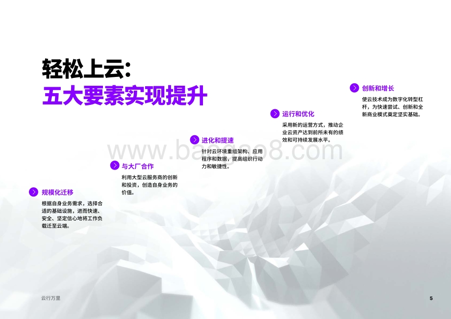 云行万里：全速上云创新驱动业务腾飞.pdf_第5页