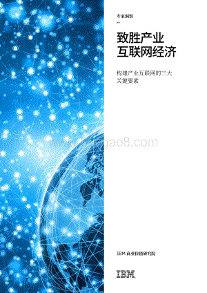 致胜产业互联网经济：构建产业互联网的三大关键要素.pdf
