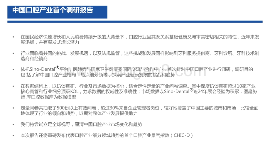 2021全球视野下中国口腔产业调研分析报告.pptx_第2页