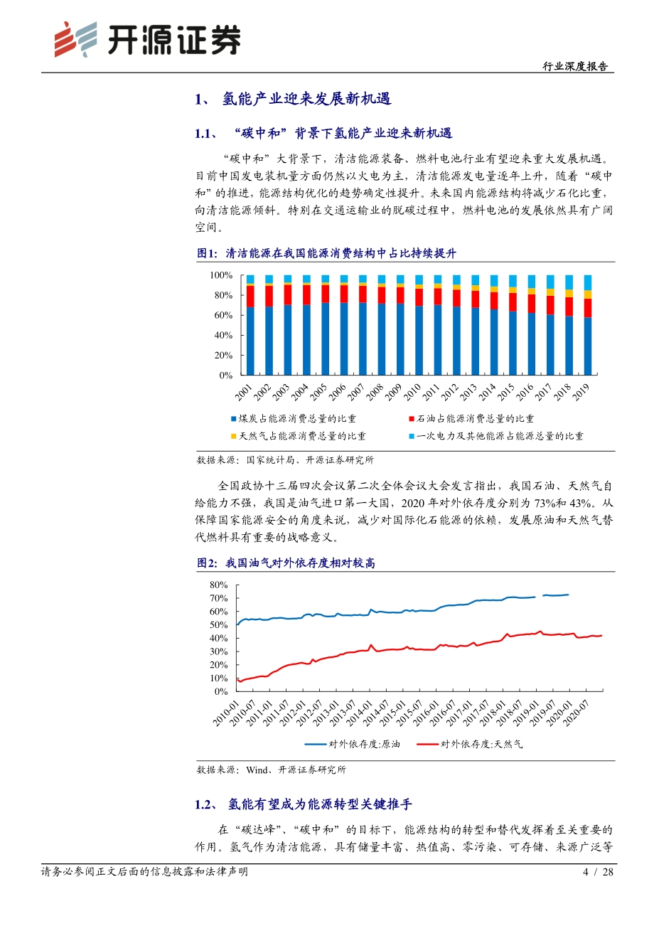 氢能制造专题研究：我国氢能加速发展 燃料电池气体系统直接受益.pdf_第4页