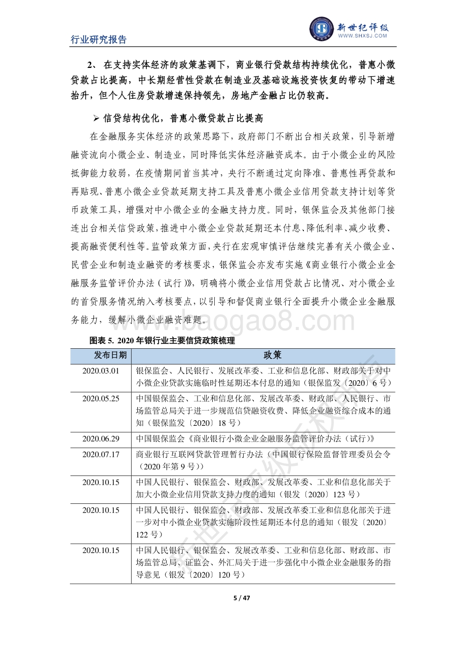 2020年度中国银行业信用回顾与展望.pdf_第5页