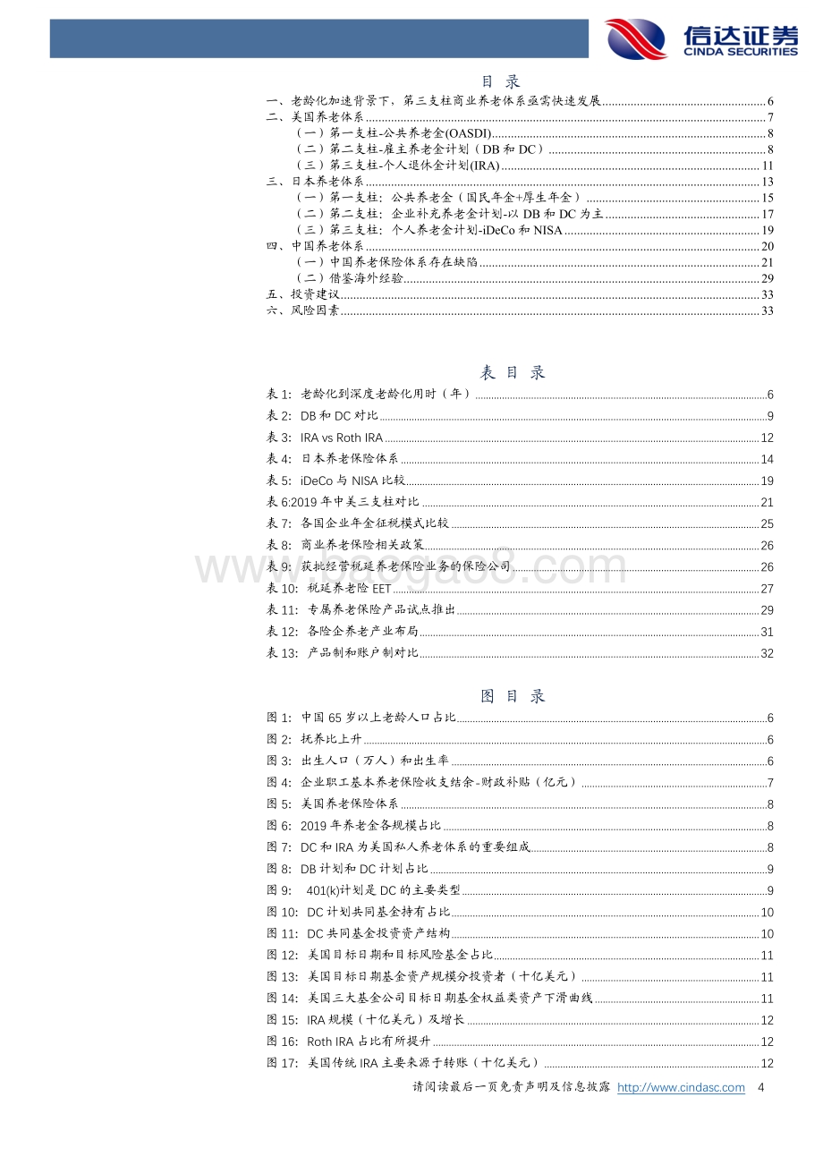 时不我待：我国三支柱养老体系建设——对比美国、日本分析.pdf_第4页