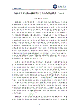 2020海南省及下辖各市县经济财政实力与债务研究.pdf