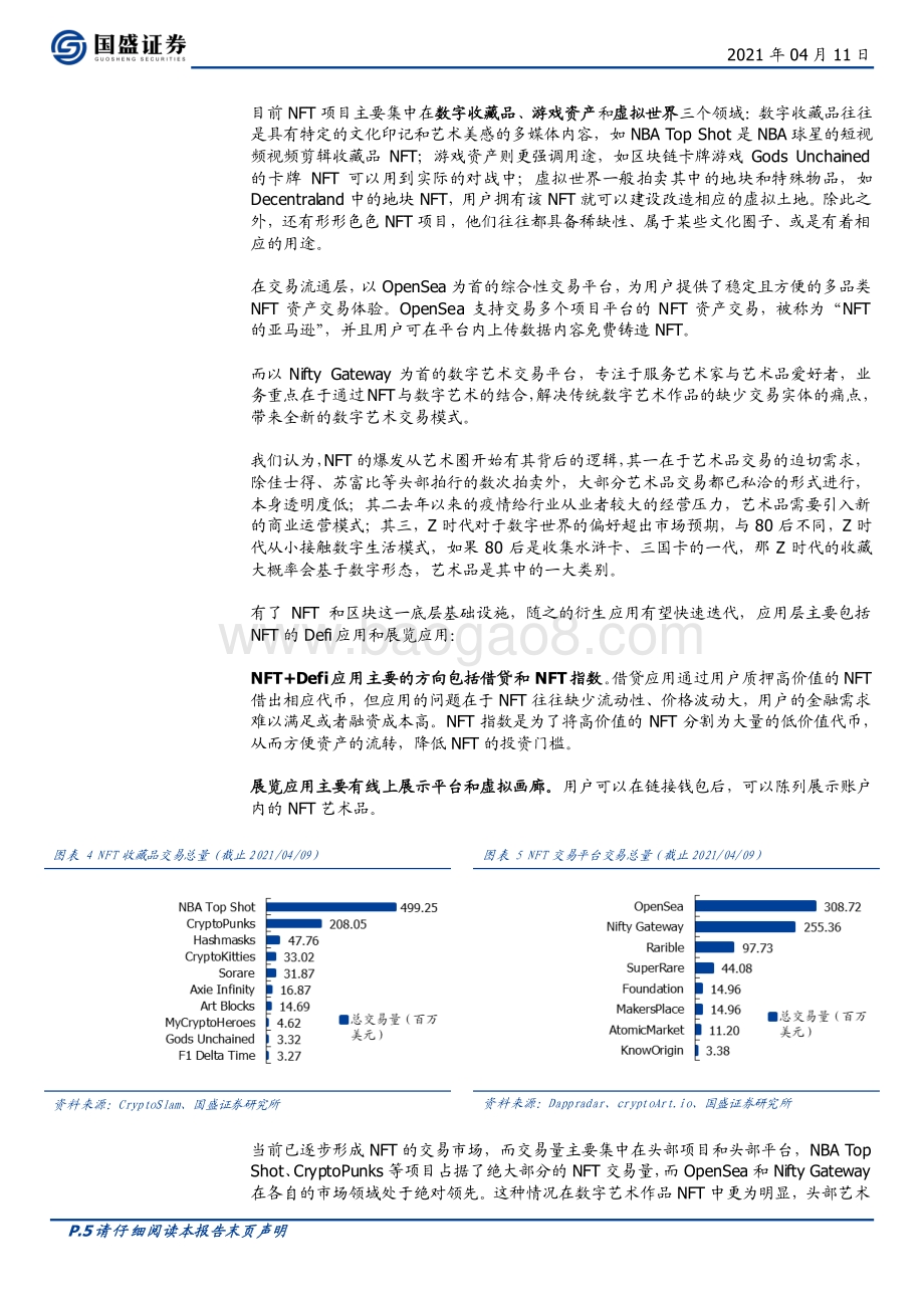 NFT：数字资产化桥梁进化才刚刚开始.pdf_第5页