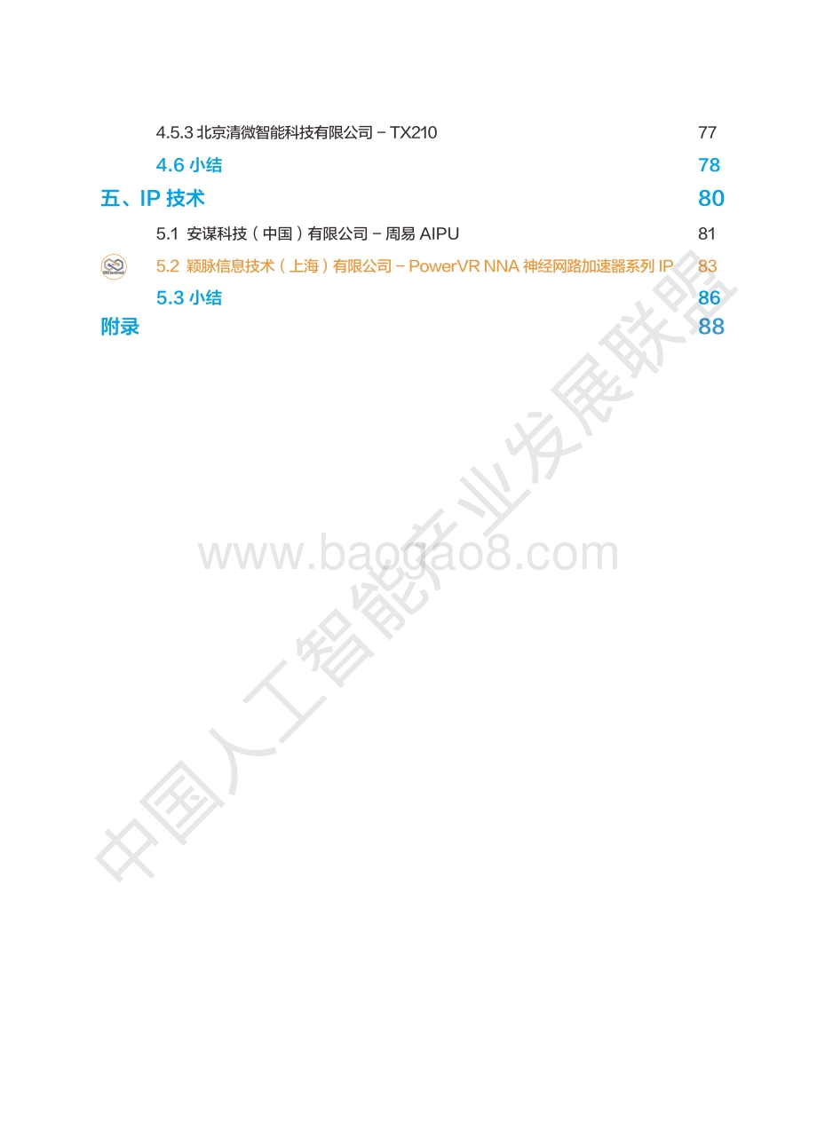 2020年AI芯片技术选型目录.pdf_第5页